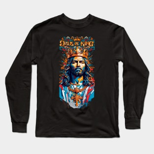 Jesus Is King Long Sleeve T-Shirt